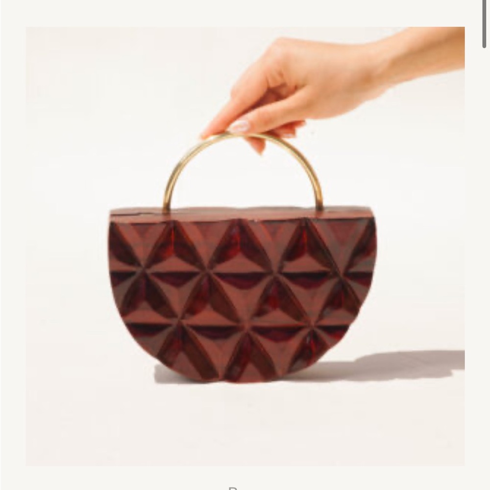 New Ramla wooden bag - Picture 1 of 5